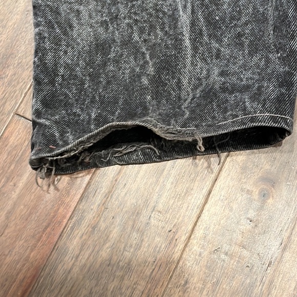 Vintage 80’s Levi’s Silver Tab Black Acid Wash 550 Jeans 38x27 Distressed Patina - Picture 12 of 16